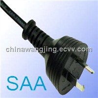 Australian SAA Standard AC Power Cord 2 Pin Plug