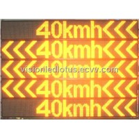 CE Highbrightness Highway Message Sign