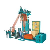 Double-Colour Striped Film Blowing Machine