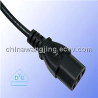 European VDE Approved Power Cord IEC 320 C13 Connector