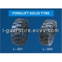 Forklift Solid Resilient Tire