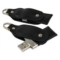 HU-745-1 leather USB flash drive 2.0