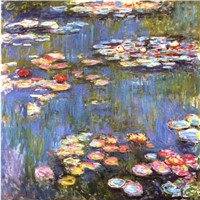 Impression Oil Painting - Water-Lilies-Cm(2)