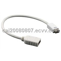 Mini DVI to HDMI-F cable adapter/Mini HDMI Cable