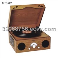 Nostalgic Wooden Phonograph (SPT-307)