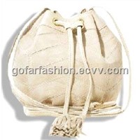 Real Leather Pouch Bag