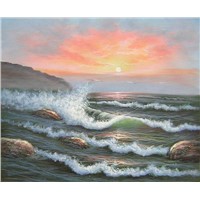 Seascape oil paintings,large oil paintings