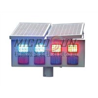 Solar Double-Sides Flash Warning Light (MS-ST-FW0802)