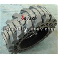 Solid Bobcat Skidsteer Tire (10-16.5, 12-16.5)
