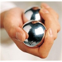 Stainless Iron Exercise Balls with Chiming Set