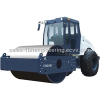 hydraulic double driver single drum vibratory roller