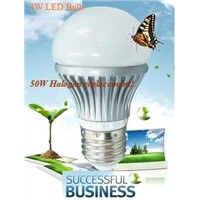 led bulb with 4W power in E27 85-264V AC used for replacement of halogen lamp