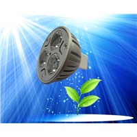 led spotlight with 3W in MR16 12V used for replacement of halogen lamp