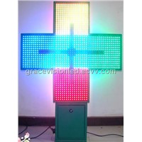 Waterproof LED Pharmacy Crsoss (80*80cm Full Color Cross)