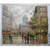 Paris Stree Oil Painting on Canvas 100% Hand-Painted (PS007)