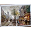 Paris Street Oil Painting on Canvas 100% Hand-painted PS010