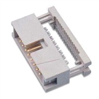 2.54mm Box Header, IDC Type(Press Flat Cable), without Locationg Hole