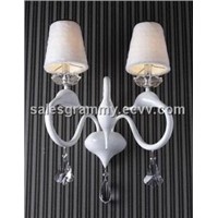 2 lampshades swan wall lamp hotel lighting residntial lamp