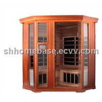 4 persons carbon infrared sauna room 9 carbon nano heaters