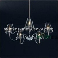 6 clear glass lampshades pendant lamp dinning lighting
