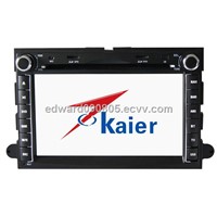 7 Inch car 2-din DVD player for Ford Explorer W/ 8 CD virtual,M-star776 solution,TV and GPS(KR-7001)