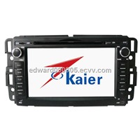 7 inch car Double-din DVD player for GMC with USB,SD,FM,BT,PIP,IPOD,TV,GPS and Arabic(KR-7002)