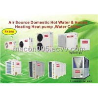 Air Source House Heating Heat Pump / Water Chiller