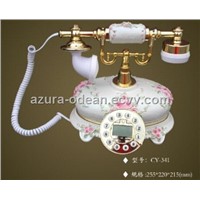 Antique/classical telephone for hotel/office supply/home decoration/craft gifts(CY-341)