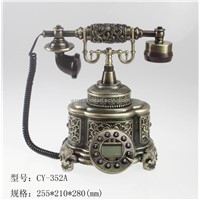Antique/classical telephone for hotel/office supply/home decoration/craft gifts(CY-352A)