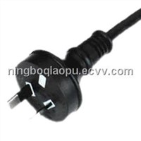 Australia Two Pin plug|australian type power cord|SAA Power Supplier|Australia Plug 2 pins flat