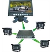 Bus /truck rearview parking sensor,7 inch stand-alone monitor with reverse camera-WRD-772S