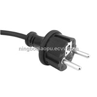 CEE 7/7 European IP44 Plug Schuko|Euro non-rewirable plug|Europer three pin plug