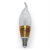 Competitive energy saving led candle light E14 / E27 3*1W / 1*1W