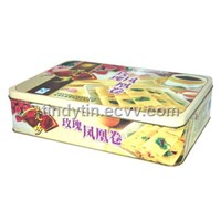 Cookie tin box