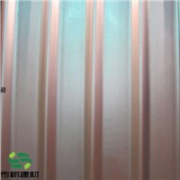 Eco-friendly straw fiber aluminum foil roof tiles