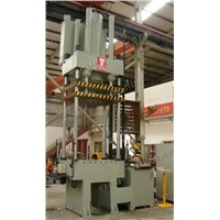 Four column deep drawing press