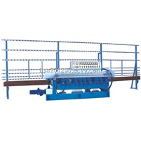 Glass beveling machine for small flat glass