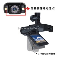 HD car cam with 2.5inch TFT LCE ,night vision