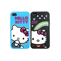 Hello kitty iphone 4 Silicone case