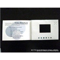 LCD Greeting Card  Video - Brochure