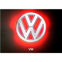 LED Car Emblem/Red LED Car Rear Logo Light for VW