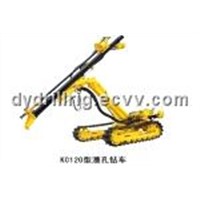 Middle Wind Pressure Mining Drill Rig KC120