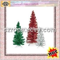 Mini Tinsel Christmas Tree