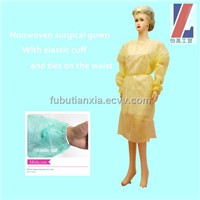 Nonwoven surgery gown