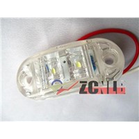 Oval LED Side Marker Trailer Lamp, LED Clearance Trail Lamp, LED Identification Trail Lamp