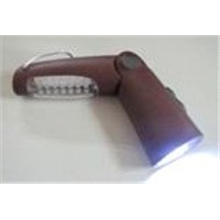 Rechargeable portable LED lamp / Rechargeable 21+5 LED Akku hand lamp