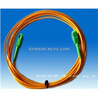 SC/APC-SC/APC -SM- Simlex -pvc- 3m Fiber Optic patch cord