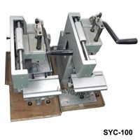 SYC-100M cheaper manual ink plate pad printer