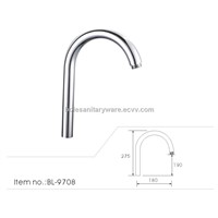 Single Hole Brass Round Faucet Spout(BL-9708)