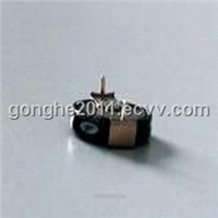 Snap-in electrolytic capacitor miniature type